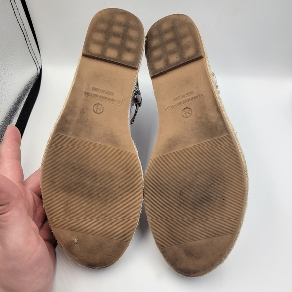 Lulus Akina Natural Snake Espadrille Gladiator Sandals Sz 7.5 - Picture 4 of 10